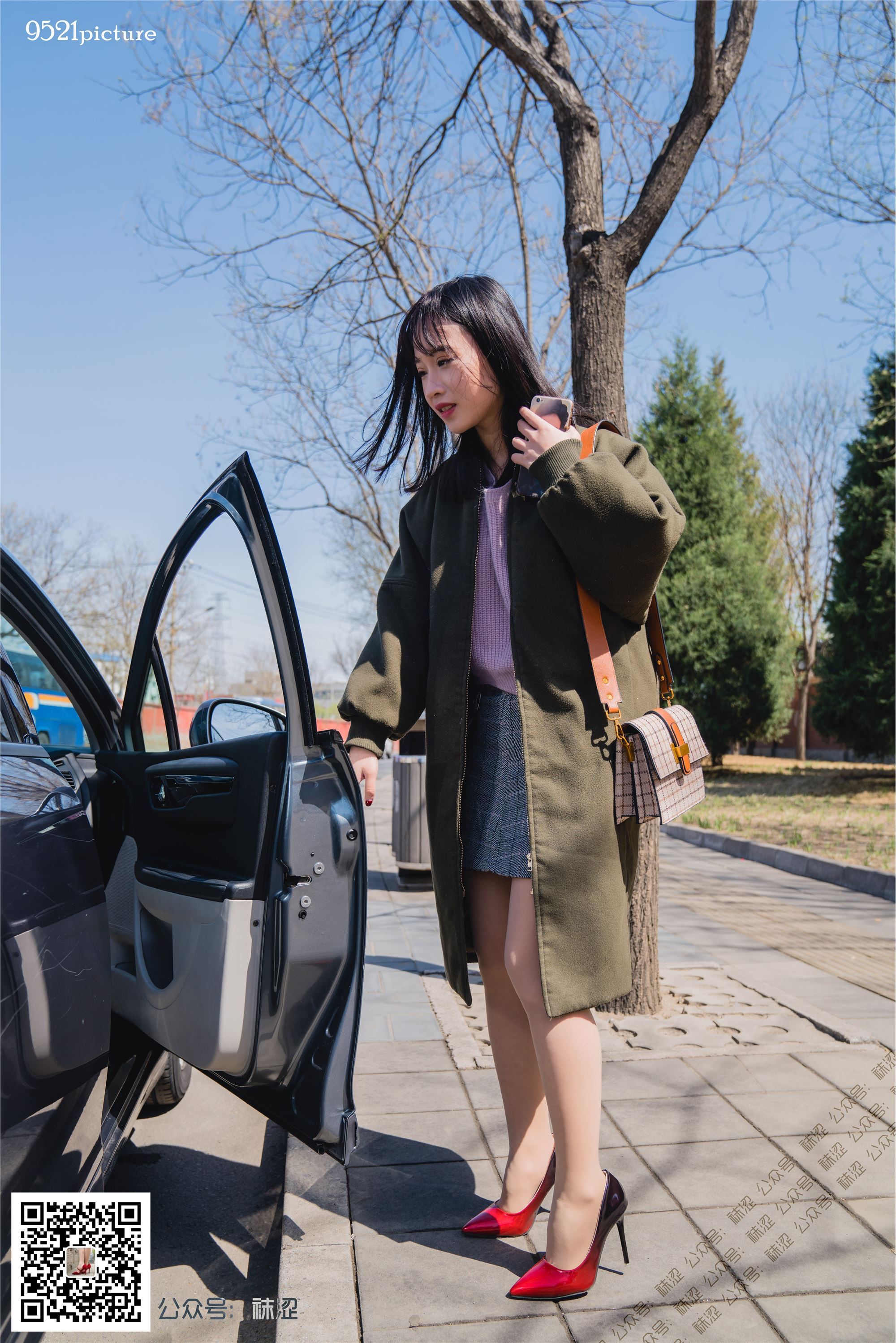 袜涩 004 Amanda.H打车小剧情